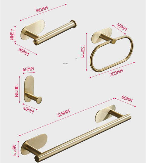 Single Bar Towel Rack