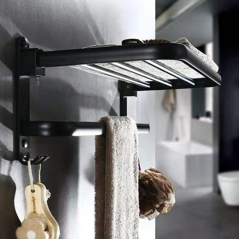 Folding Aluminum Bathroom Shelf