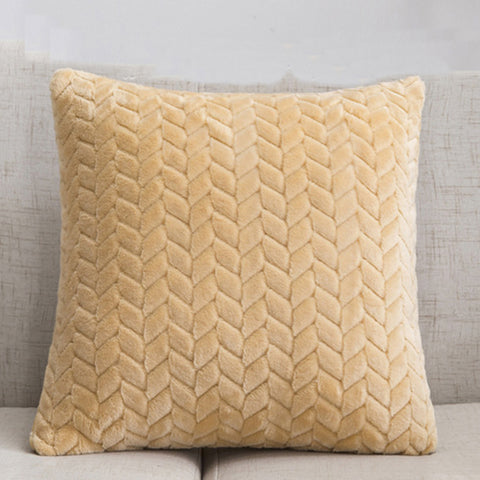 Flannel Throw Pillow Covers