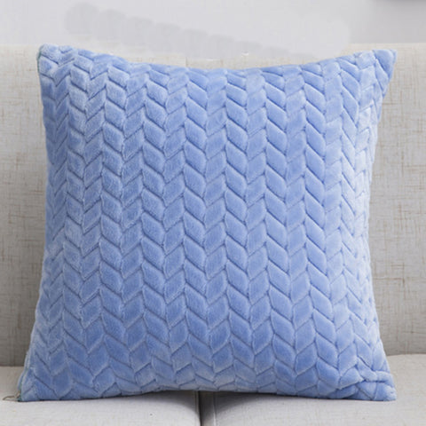 Flannel Throw Pillow Covers