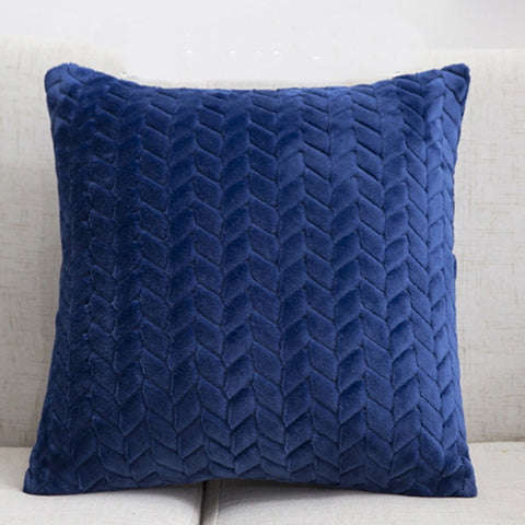 Flannel Throw Pillow Covers