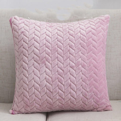 Flannel Throw Pillow Covers