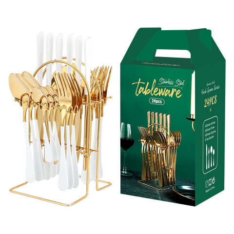 Gold Stainless Steel Cutlery Set