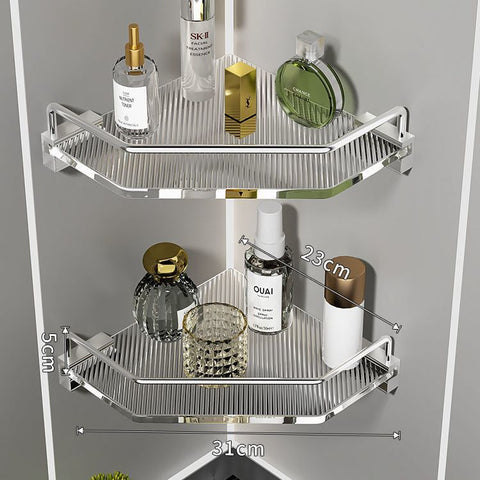 Acrylic Bathroom Shelf