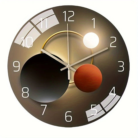 Tempered Glass Wall Clock