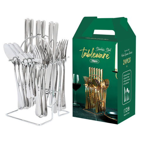 Gold Stainless Steel Cutlery Set