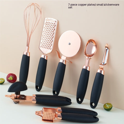 Copper Plated Kitchen Peeler Set