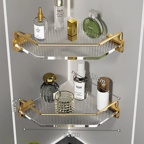 Acrylic Bathroom Shelf