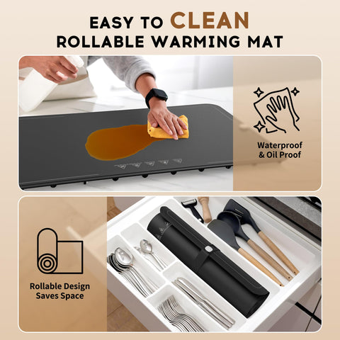 Keep Every Dish Warm & Ready In Seconds.