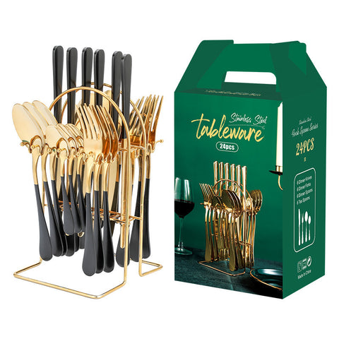 Gold Stainless Steel Cutlery Set