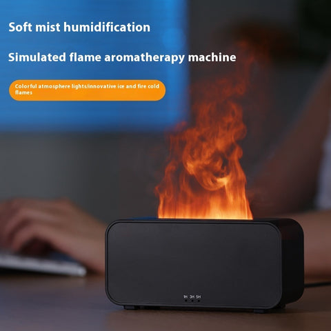 Aroma Diffuser Flame Humidifier