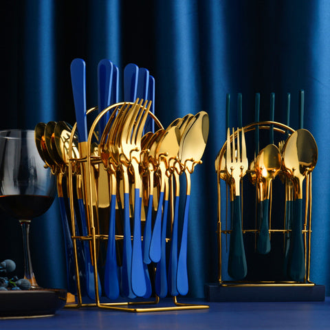 Gold Stainless Steel Cutlery Set