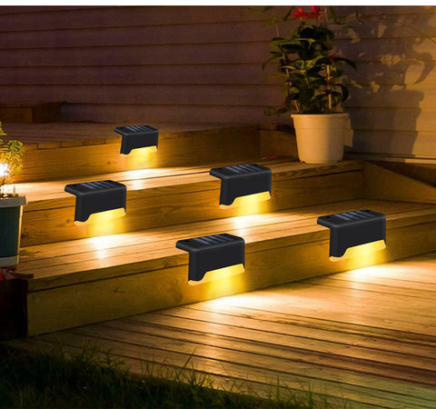 Solar Stairway Courtyard Light