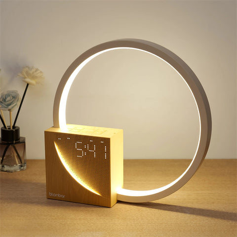 Touch Bedside Lamp with Alarm