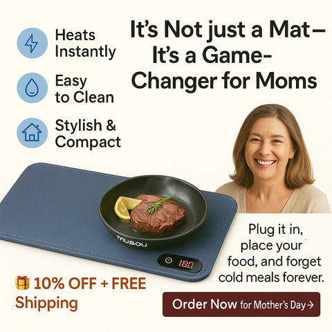 Keep Every Dish Warm & Ready In Seconds.
