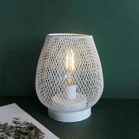 Retro Birdcage Table Lamp