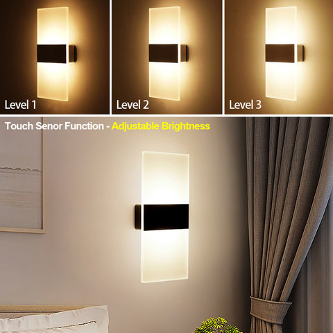 USB Charging Sensor Wall Lamp