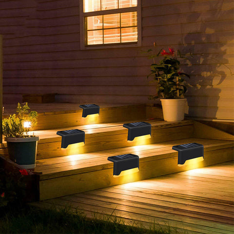 Solar Stairway Courtyard Light