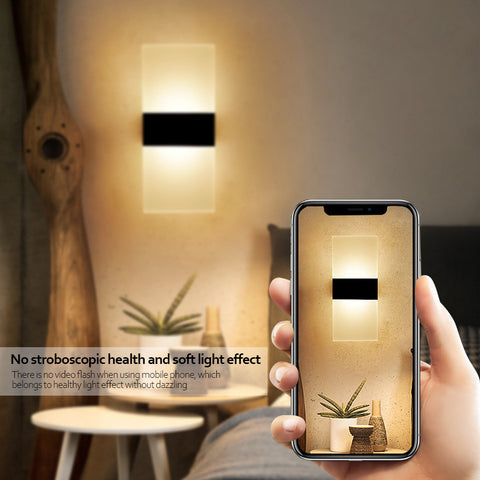 USB Charging Sensor Wall Lamp