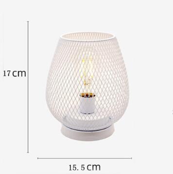 Retro Birdcage Table Lamp